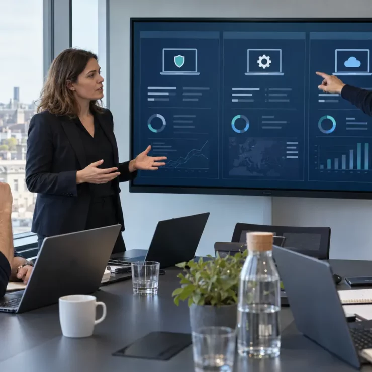 Équipe belge comparant trois modèles Microsoft Defender pour ses terminaux